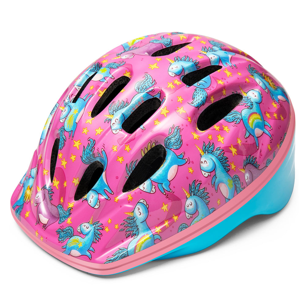 Outdoor master Casco da Ciclismo GEM con MIPS, Ventilazione e Vestibilità Regolabile Bambina