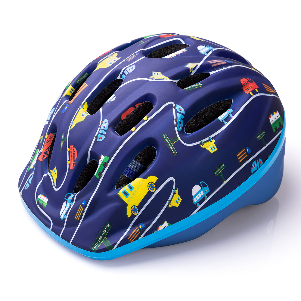 Outdoor master Casco da Ciclismo GEM con MIPS, Ventilazione e Vestibilità Regolabile Bambino