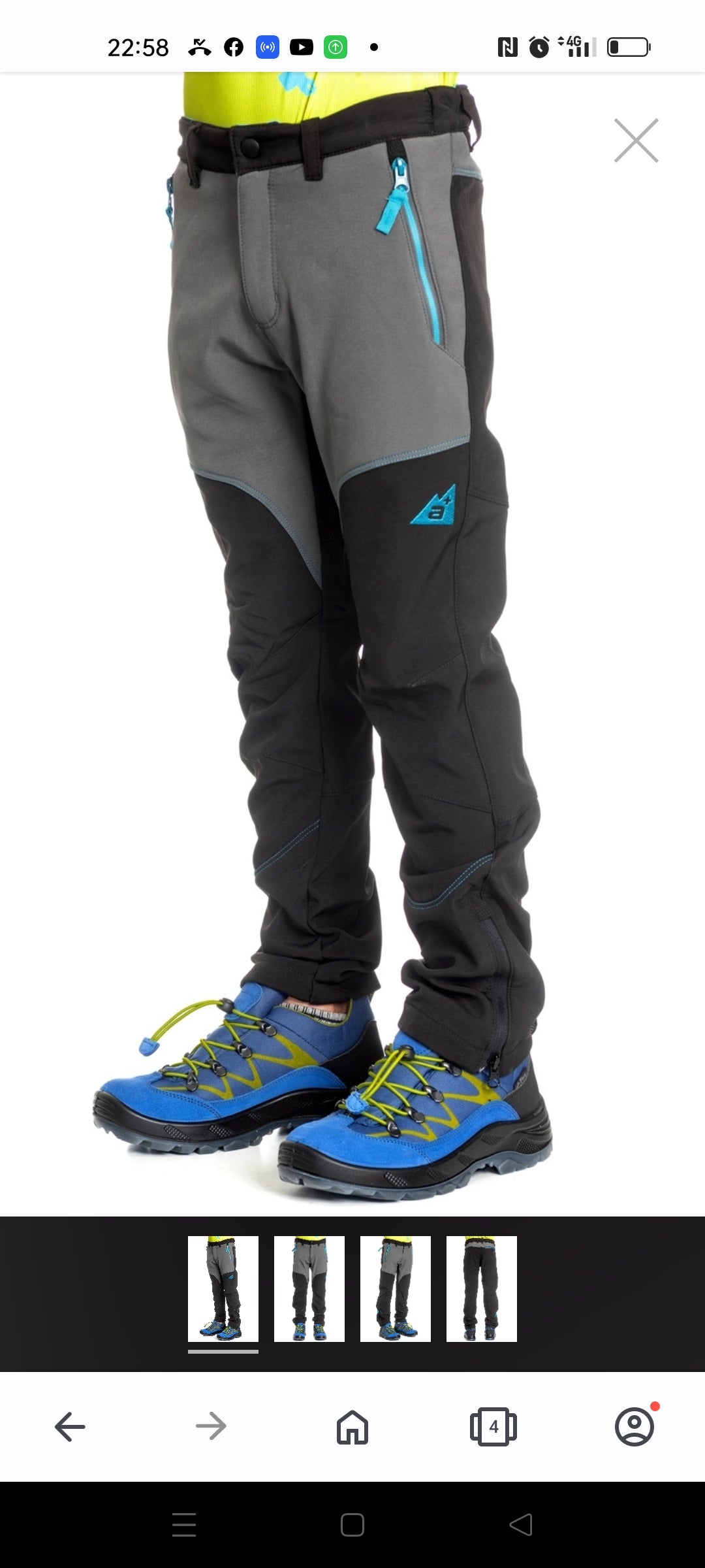 Pantaloni Jr invernali da scialpinismo bambino Meglior prezzo best price