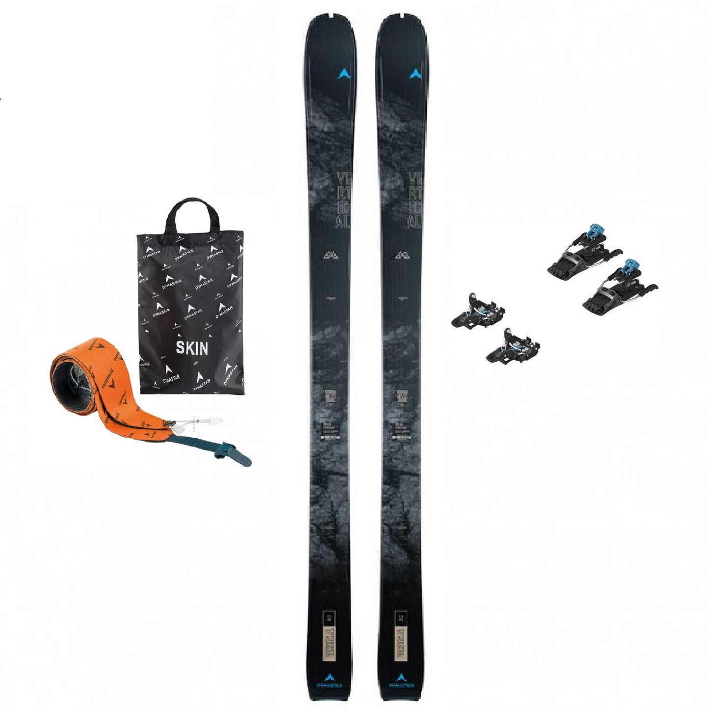 Noleggio set scialpinismo Adulto sci Dynastar M-Vertical 82 + Attacchi Salomon MTN Pure (oppure Dynafit Radical Tour) + pelli Meglior prezzo best price