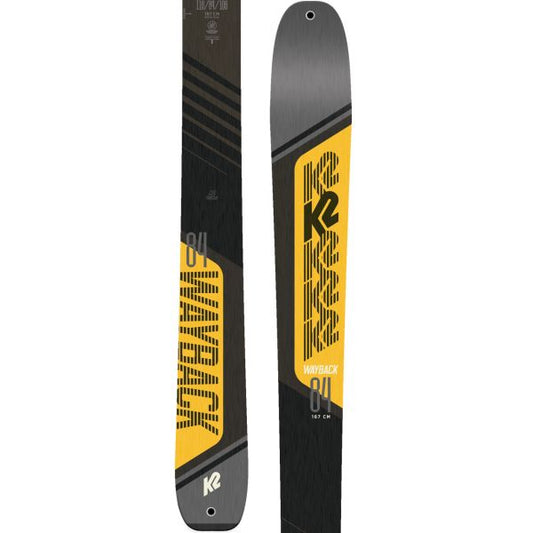 Sci da scialpinismo K2 Wayback 84 anima in legno