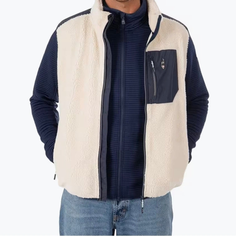 AULP

Gilet da trekking da uomo TARIK imbottito in sherpa