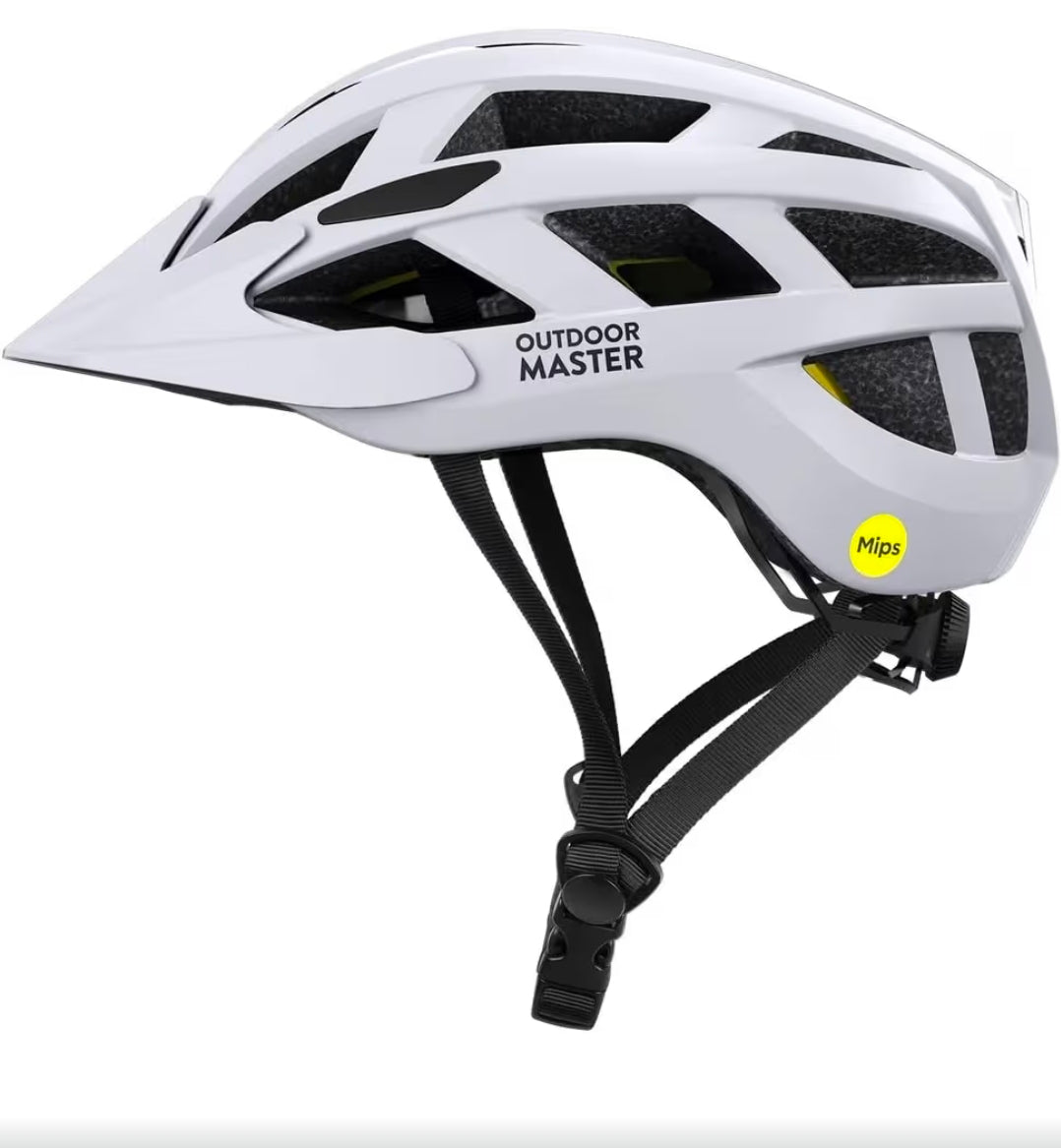 Outdoor master Casco da Ciclismo GEM con MIPS, Ventilazione e Vestibilità Regolabile