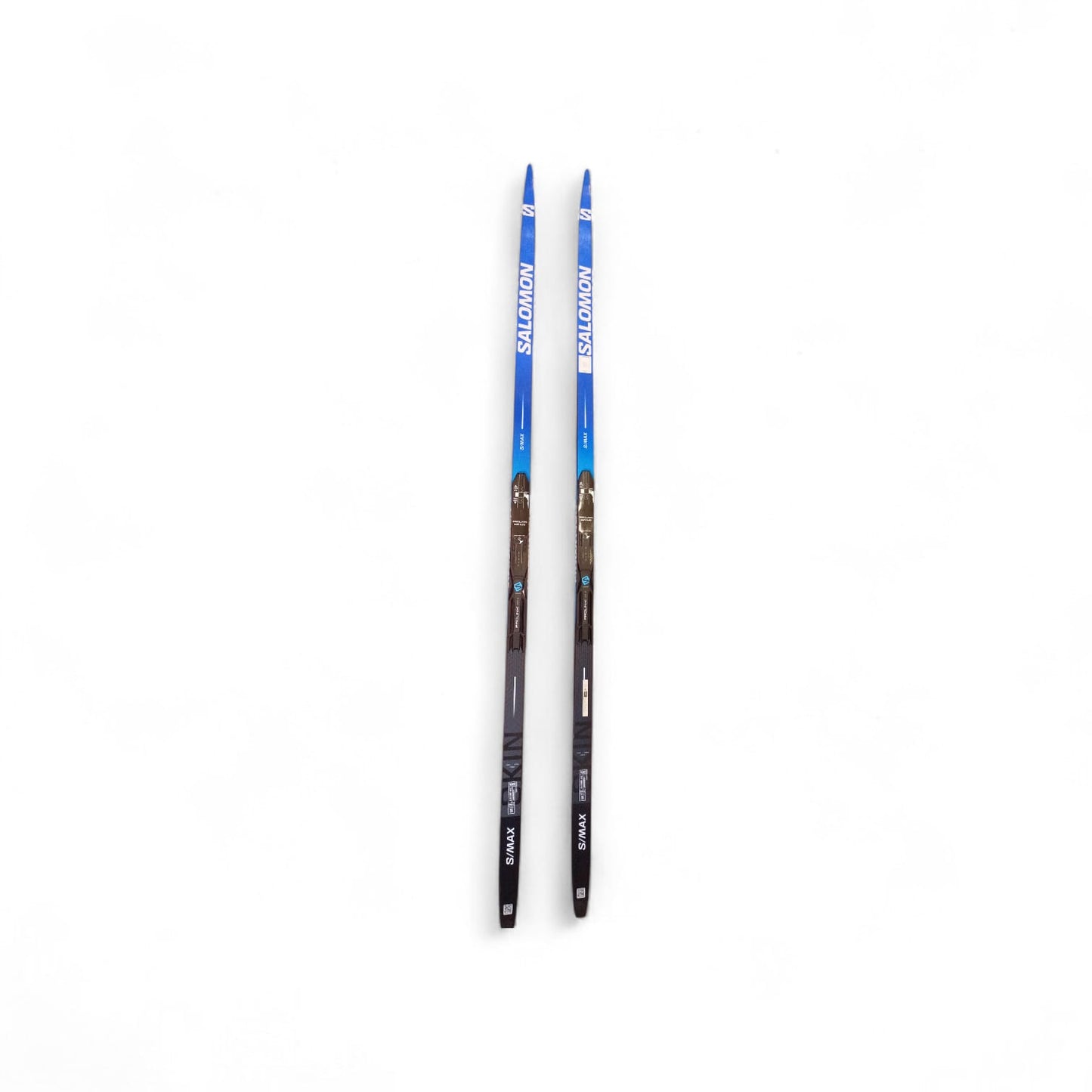 Sci da fondo tecnica classica salomon xc ski s max eskin med + psp con pelli e senza attacchi