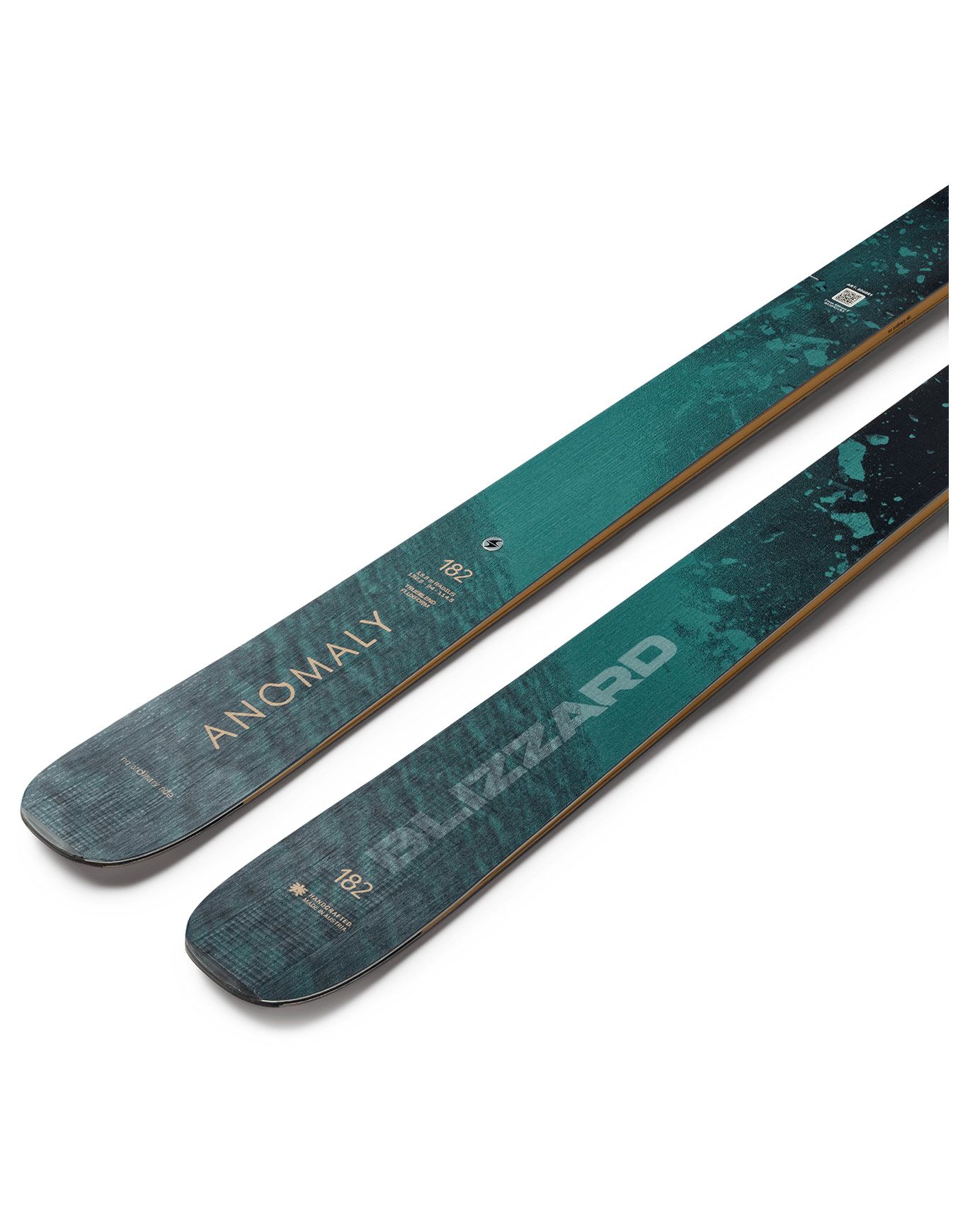 Sci Blizzard Anomaly 94 allmountain skis anima in legno fianco dritto