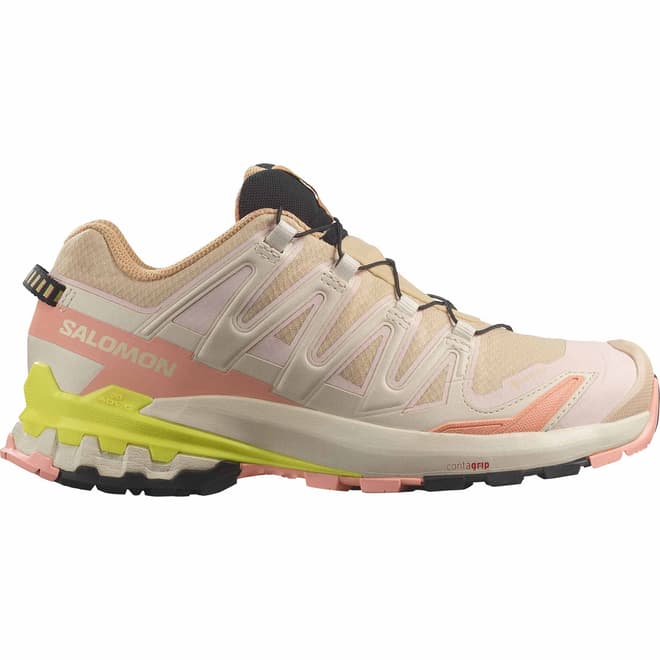 Scarpe Salomon XA PRO 3D v9 GORE-TEX beige rosato donna