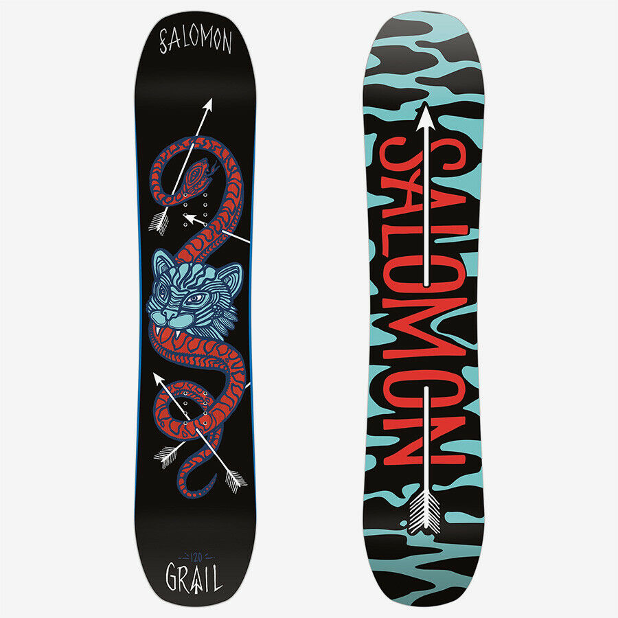 Tavola Snowboard da bambini fianco dritto Salomon Grail JR 2020 junior