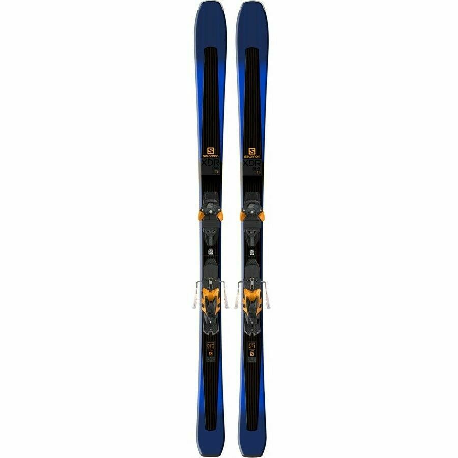 Sci Salomon D XDR 84 Ti + Warden MNC 13 Demo con attacchi 179 cm skis bindinding