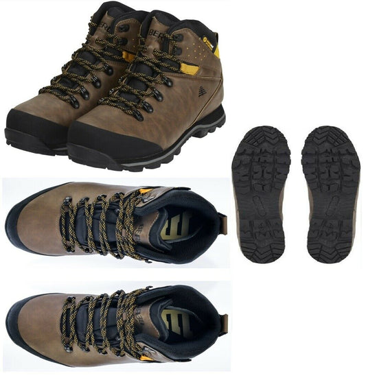 Scarpe pedule da trekking leggere camminata Berg Sun Bear in pelle artificiale