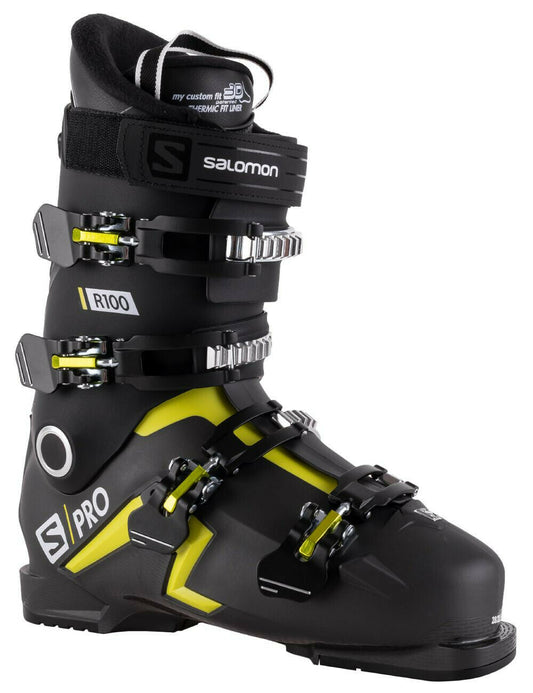 Scarponi da sci Salomon S/PRO R100 con calzata comoda flex 100 + ski boot