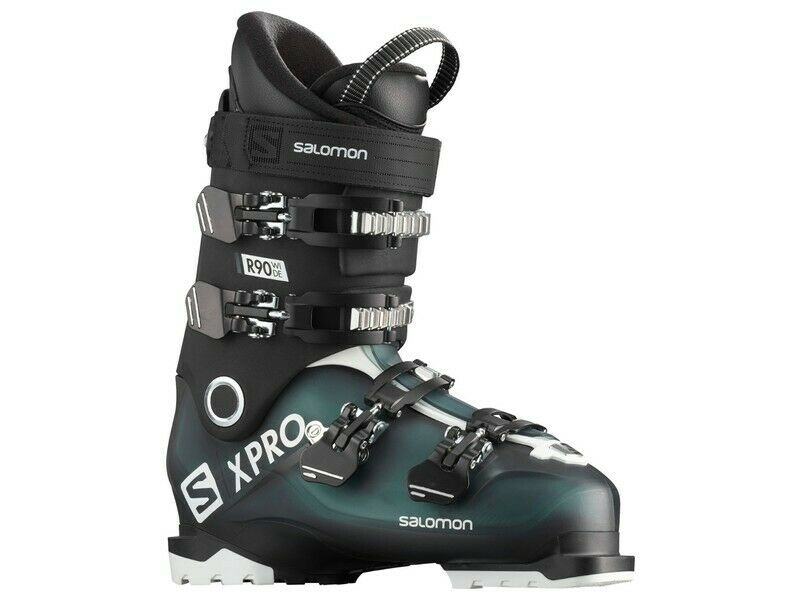 Scarponi da sci performanti Salomon X PRO R90 wide Race Blue ski boots