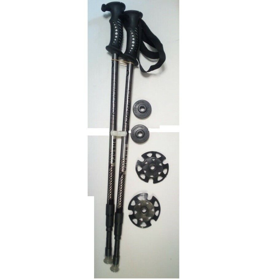 Bastoncini Da Trekking Telescopici Gipron Expedition - Coppia In Alluminio, Made In Italy