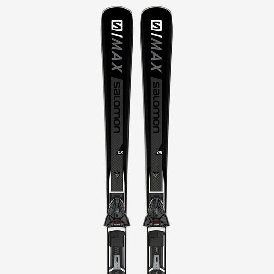 Sci Salomon E S/MAX 8 + Z10 GW L80 con attacchi advanced piste ski with bindings