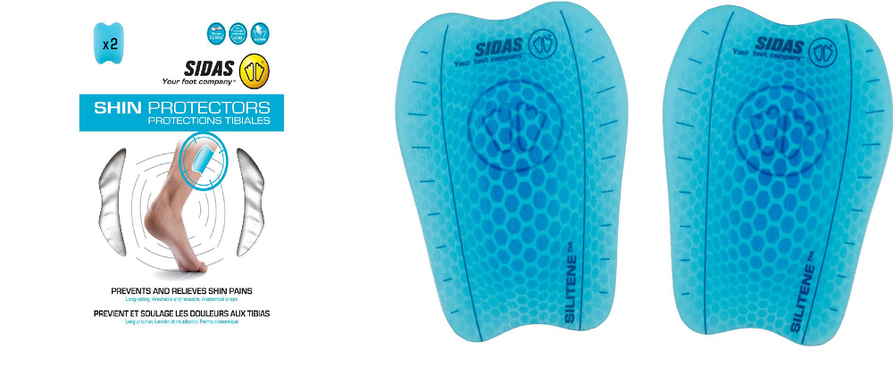 para tibia proteggi in silicone gommoso protezioni tibie Silitene shin protector