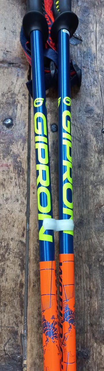 Bastoni da sci top di gamma da slalom Gipron Bastoncini SL World cup ski poles