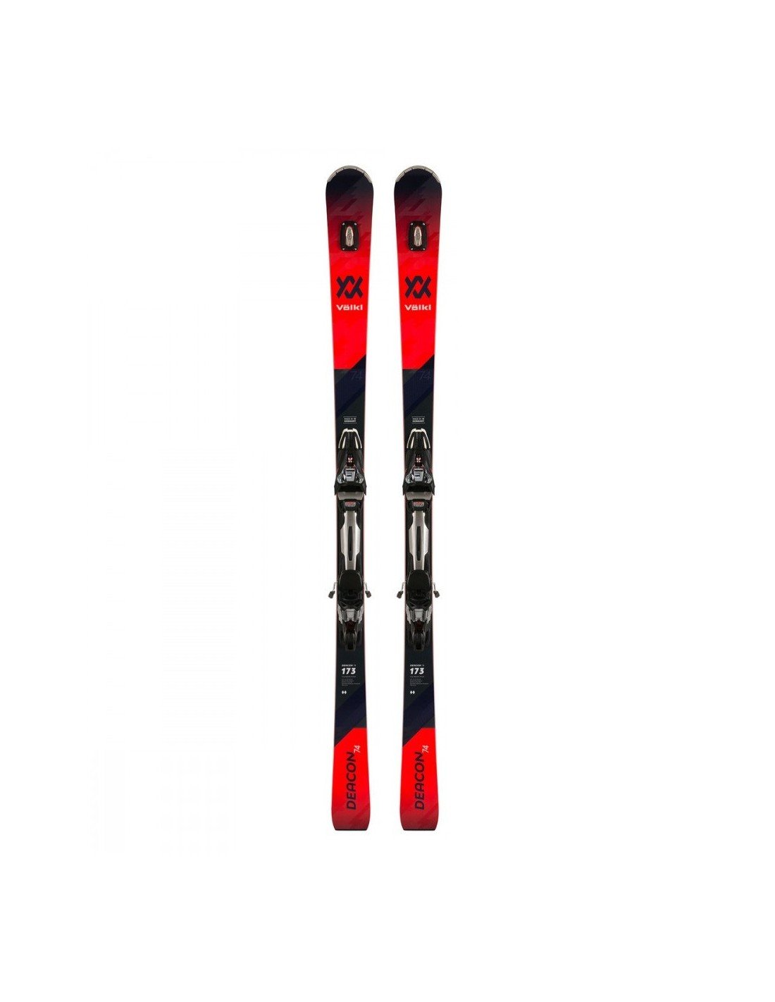 Sci top di gamma Volkl Deacon 74 + RMotion2-12 DIN 4-12 Voelkl skis 2020